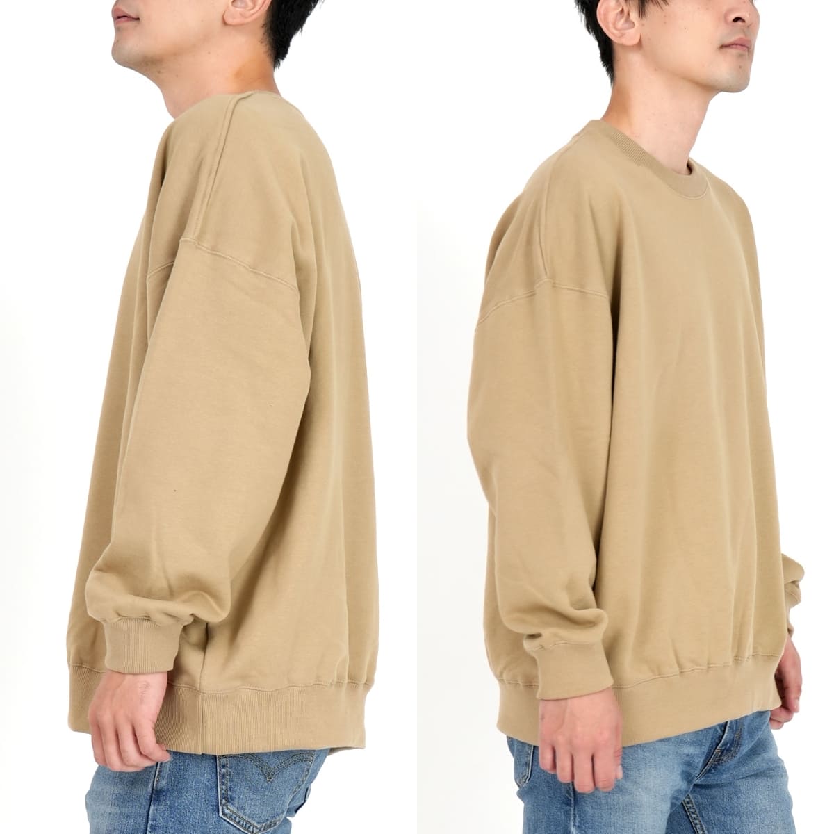 レギュラーウェイトビッグシルエットスウェットシャツ | メンズ | 1枚 | SB2280 | ヘザーグレー