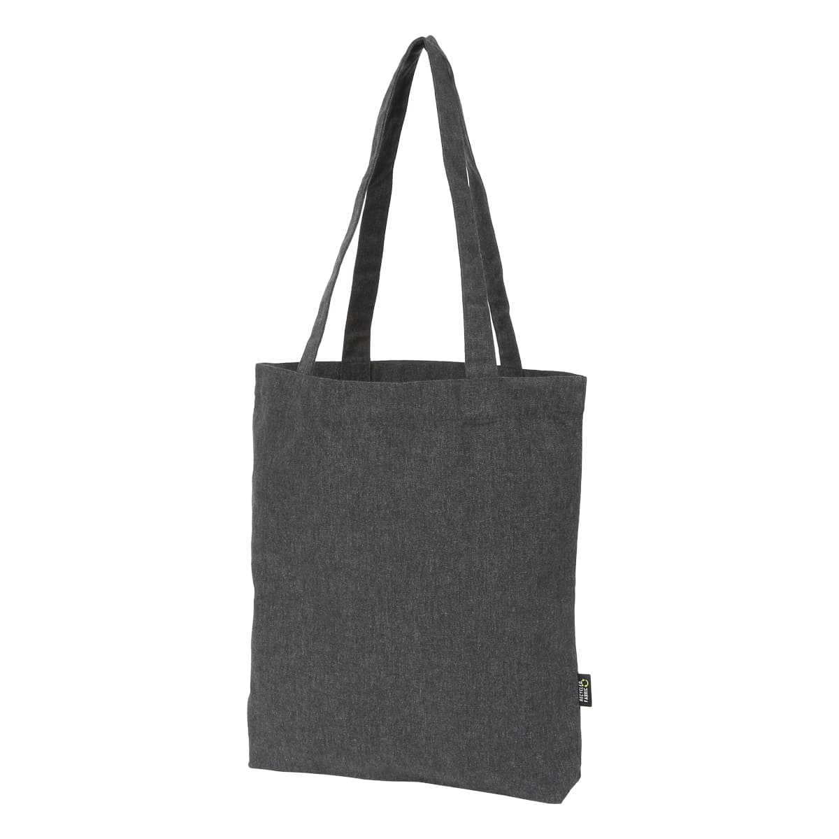 リサイクルコットントートバッグ（再生繊維） | ノベルティ(小物) | 1枚 | ST2101 | ダークグレー