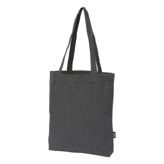 リサイクルコットントートバッグ（再生繊維） | ノベルティ(小物) | 1枚 | ST2101 | ダークグレー