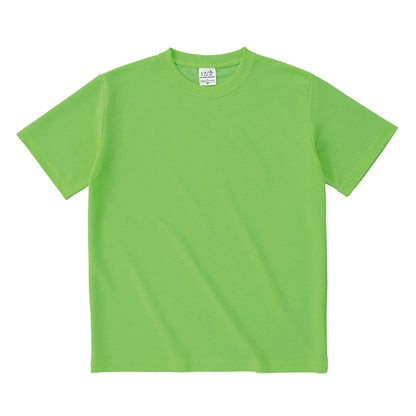 ハニカム Tシャツ | キッズ | 1枚 | HNC-102 | ライム