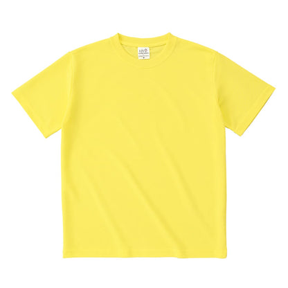 ハニカム Tシャツ | ビッグサイズ | 1枚 | HNC-102 | ライトイエロー