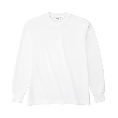 ハニカム 長袖Tシャツ（リブ有り） | ビッグサイズ | 1枚 | HNC-204 | ホワイト