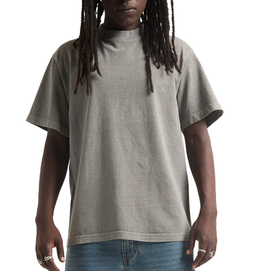 shaka wear 7.5OZ MAX HEAVYWEIGHT GARMENT DYE SHORTSLEEVE | メンズ | 1枚 | G-DYE_S_S | CEMENT