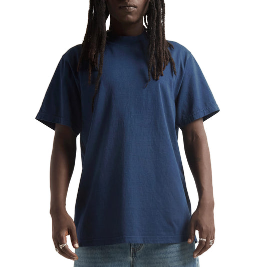 shaka wear 7.5OZ MAX HEAVYWEIGHT GARMENT DYE SHORTSLEEVE | メンズ | 1枚 | G-DYE_S_S | MIDNIGHT NAVY