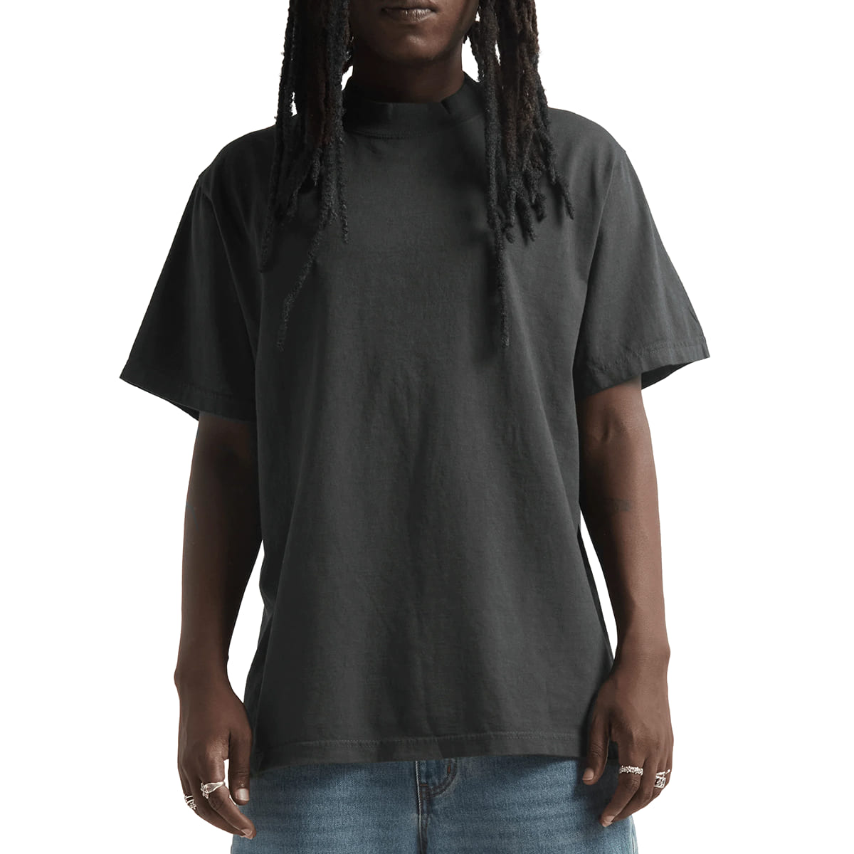 shaka wear 7.5OZ MAX HEAVYWEIGHT GARMENT DYE SHORTSLEEVE | メンズ | 1枚 | G-DYE_S_S | SHADOW