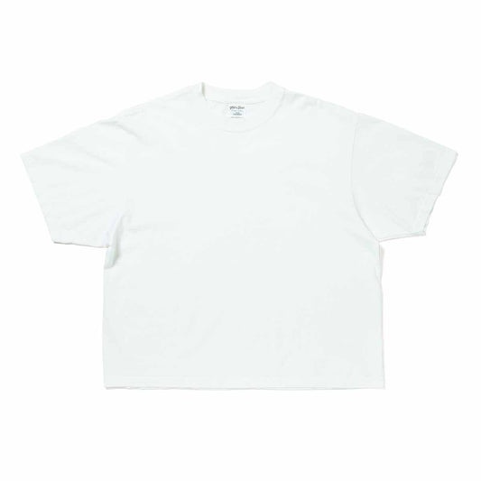 7.5oz ガーメントダイ ドロップショルダーTシャツ | ビッグサイズ | 1枚 | SHGDDS | ホワイト
