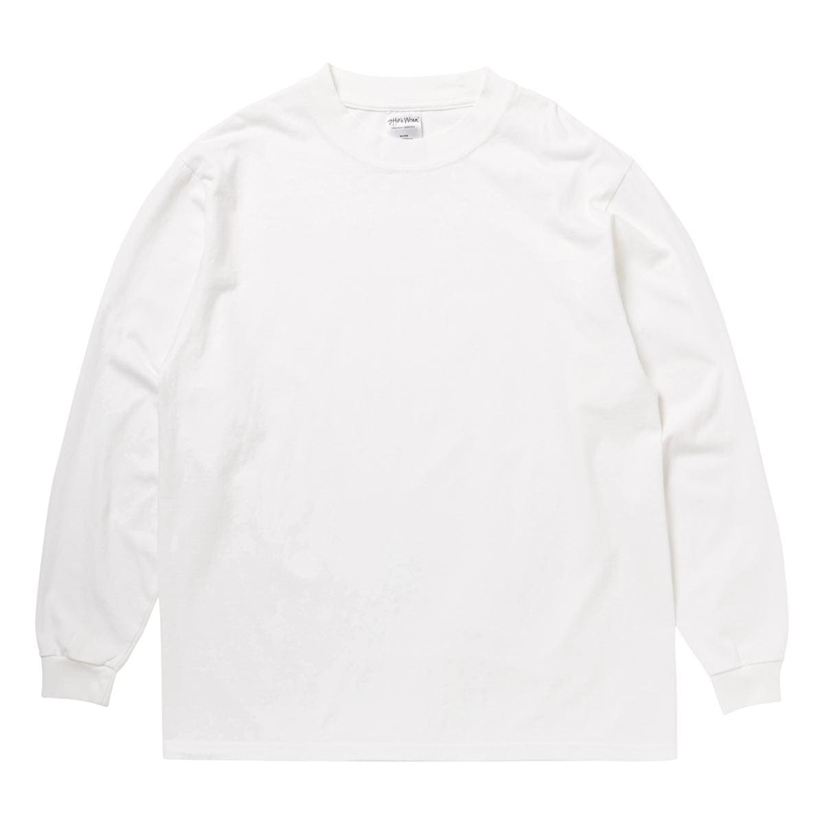 7.5oz ガーメントダイ ロングスリーブTシャツ | メンズ | 1枚 | SHGDLS | ホワイト