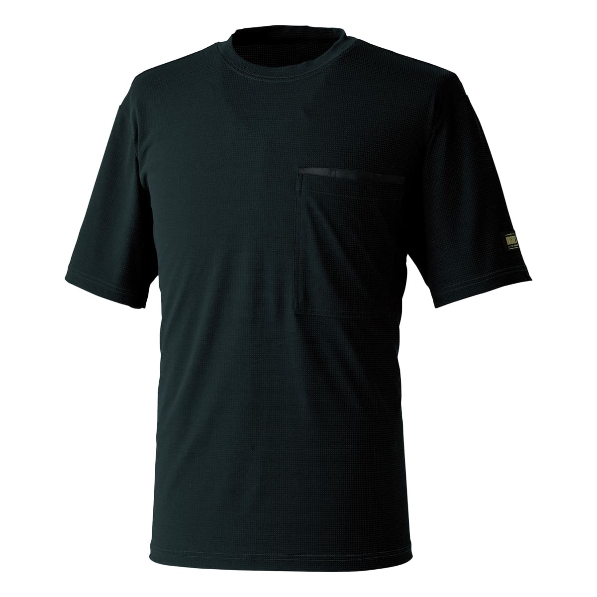DRYドッツショートスリーブTシャツ | ユニフォーム | 1枚 | 5035 | ブラック