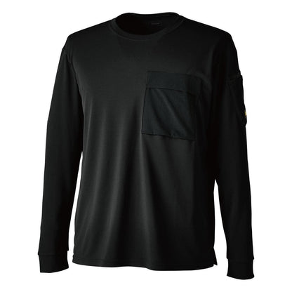 ニッカーズドライロングスリーブTシャツ | ユニフォーム | 1枚 | 55351 | ブラック