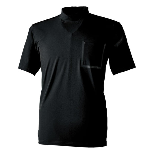 TS DELTAスウェットモックネックTシャツ | ユニフォーム | 1枚 | 83552 | ブラック