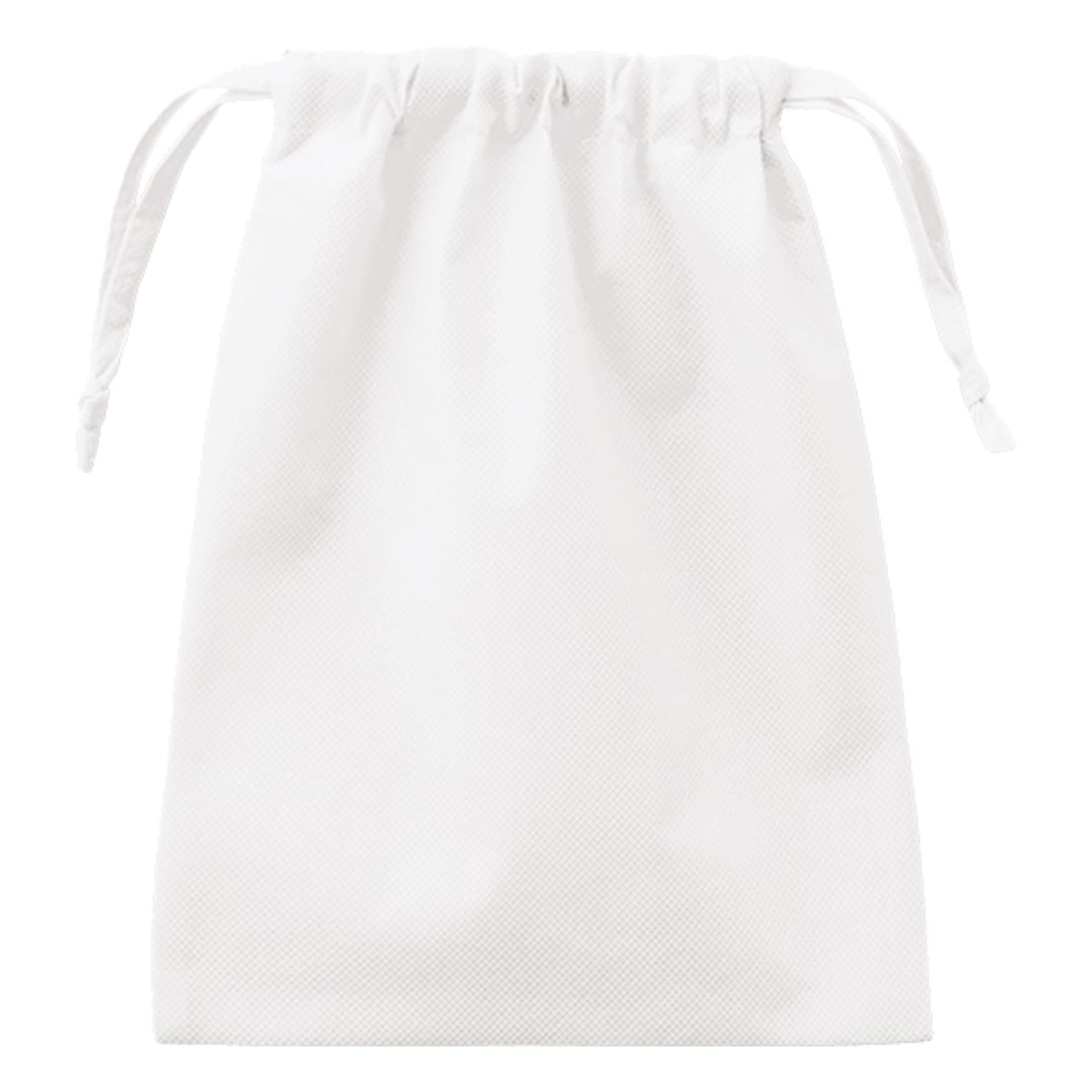 不織布巾着（M） | ノベルティ(小物) | 1枚 | TP-0005 | ナチュラルホワイト