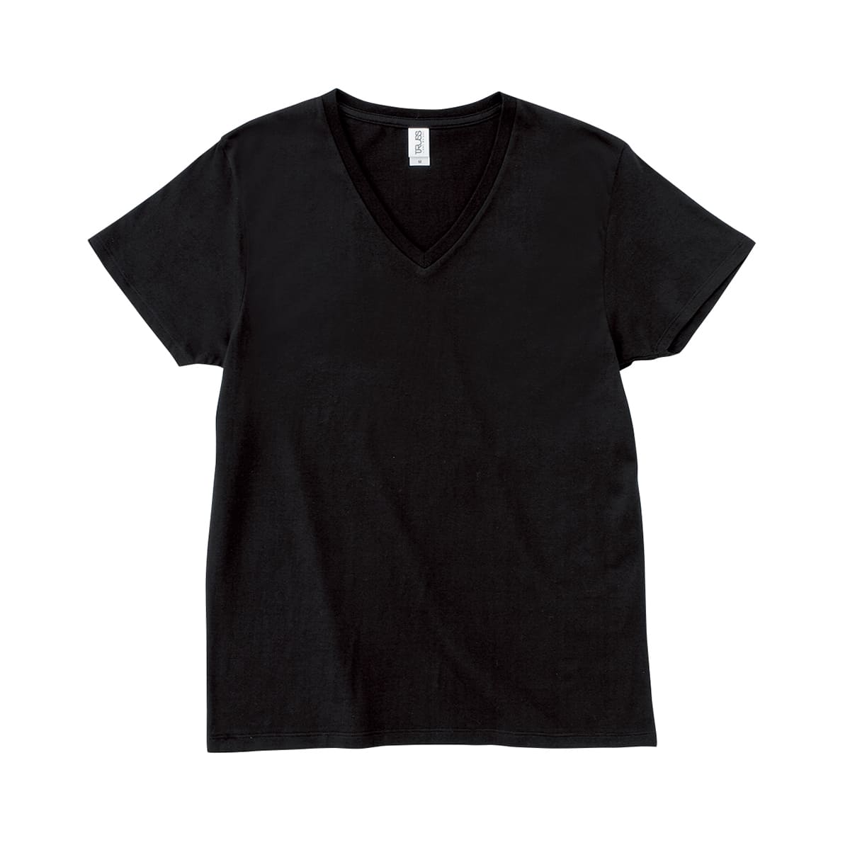 スリムフィット VネックＴシャツ | メンズ | 1枚 | SFV-113 | ブラック(SBK)