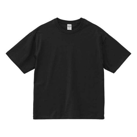 6.5オンス ファインジャージー ボックスシルエット Tシャツ | メンズ | 1枚 | 1108-01 | ブラック