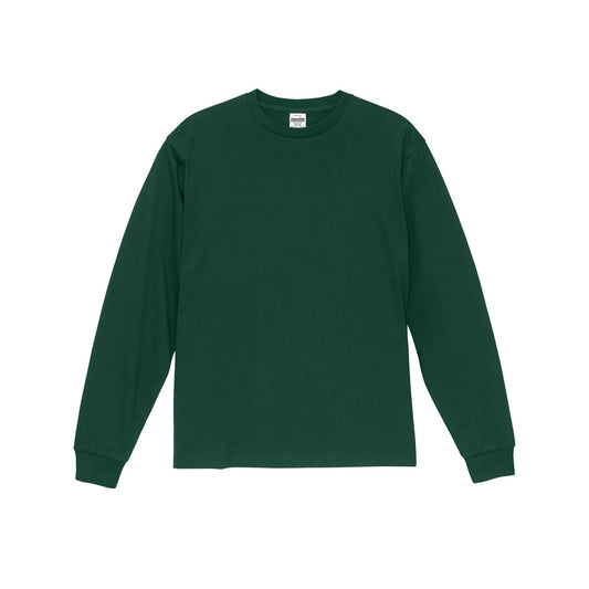6.5オンス ファインジャージー ロングスリーブ Tシャツ（2.1インチリブ） | メンズ | 1枚 | 1111-01 | モスグリーン