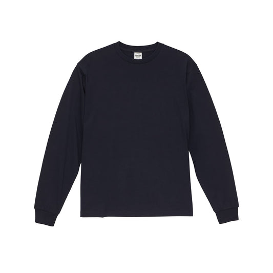 6.5オンス ファインジャージー ロングスリーブ Tシャツ（2.1インチリブ） | メンズ | 1枚 | 1111-01 | ネイビー