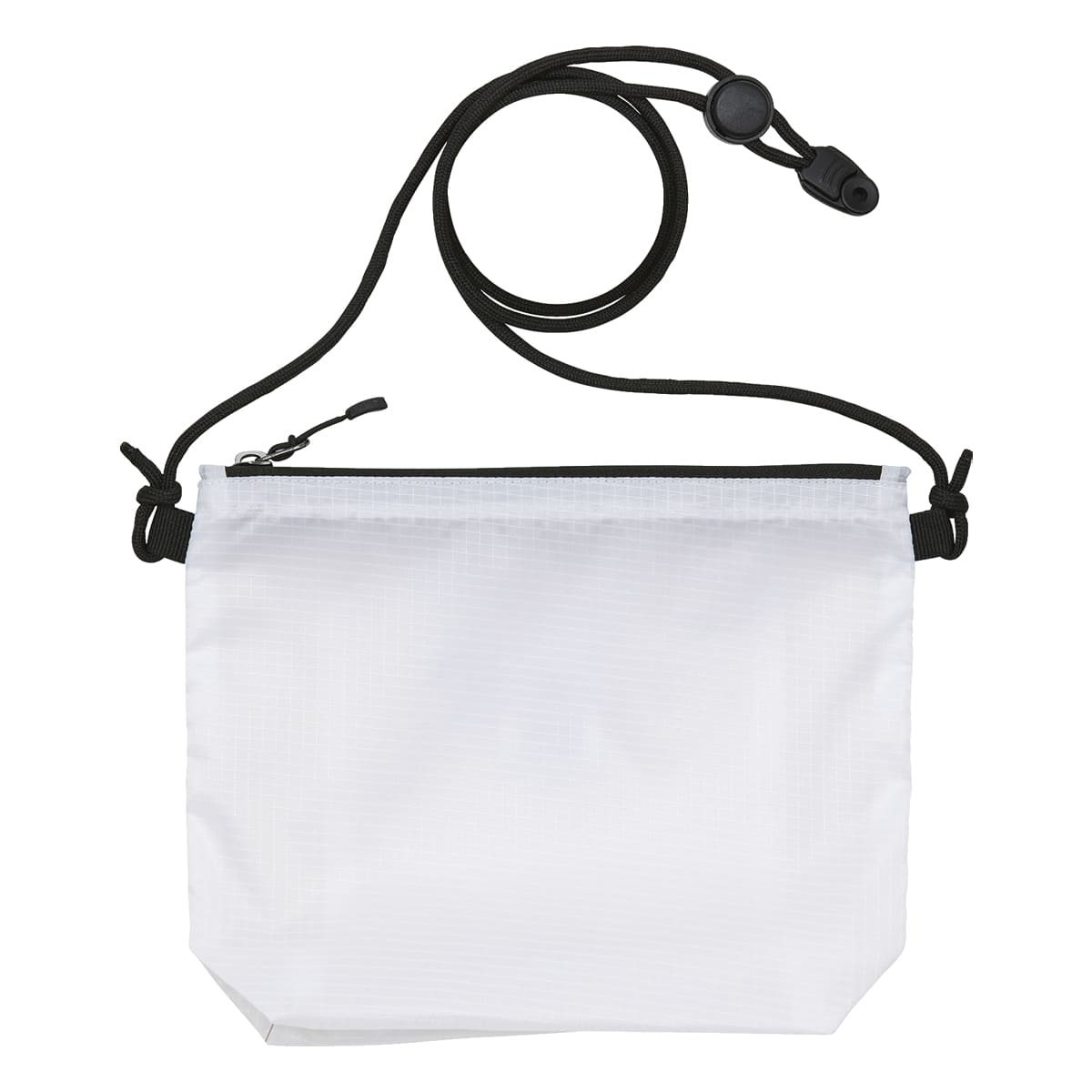 ライトナイロン リップストップ サコッシュ | ノベルティ(小物) | 1枚 | 1420-01 | オフホワイト