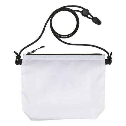 ライトナイロン リップストップ サコッシュ | ノベルティ(小物) | 1枚 | 1420-01 | オフホワイト