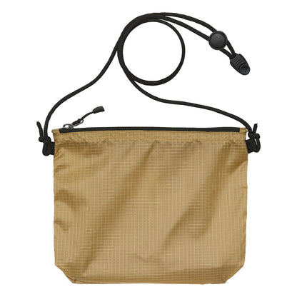 ライトナイロン リップストップ サコッシュ | ノベルティ(小物) | 1枚 | 1420-01 | サンドカーキ