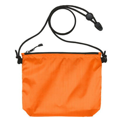 ライトナイロン リップストップ サコッシュ | ノベルティ(小物) | 1枚 | 1420-01 | ブライトオレンジ