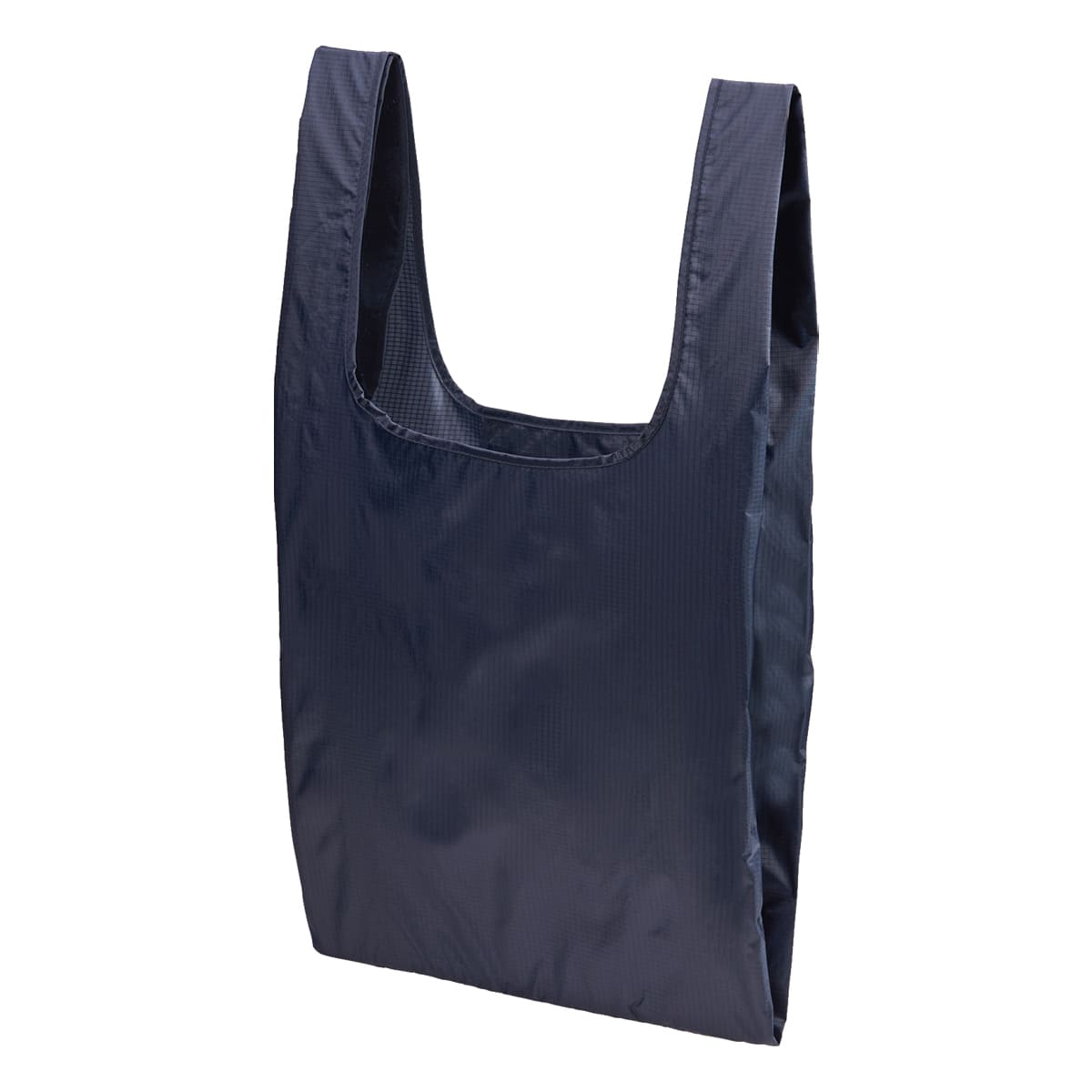 ライトナイロン リップストップ マルシェバッグ（パッカブル） | ノベルティ(小物) | 1枚 | 1423-01 | ネイビー