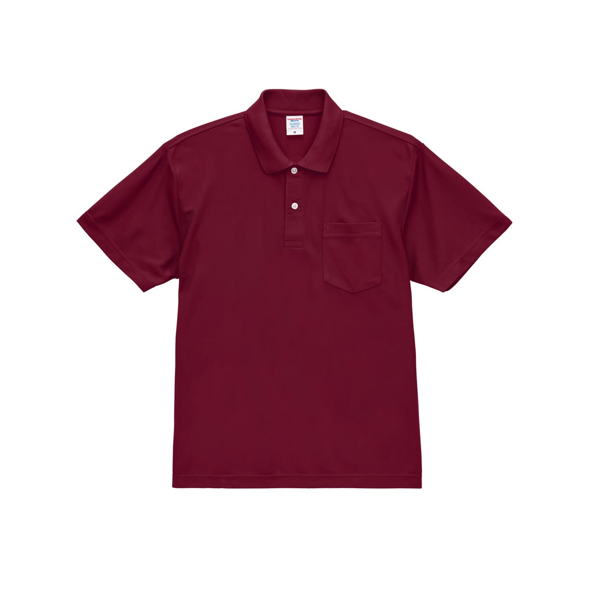 4.7オンス スペシャル ドライ カノコ ポロシャツ（ポケット付き）（ローブリード） | メンズ | 1枚 | 2021-01 | バーガンディ