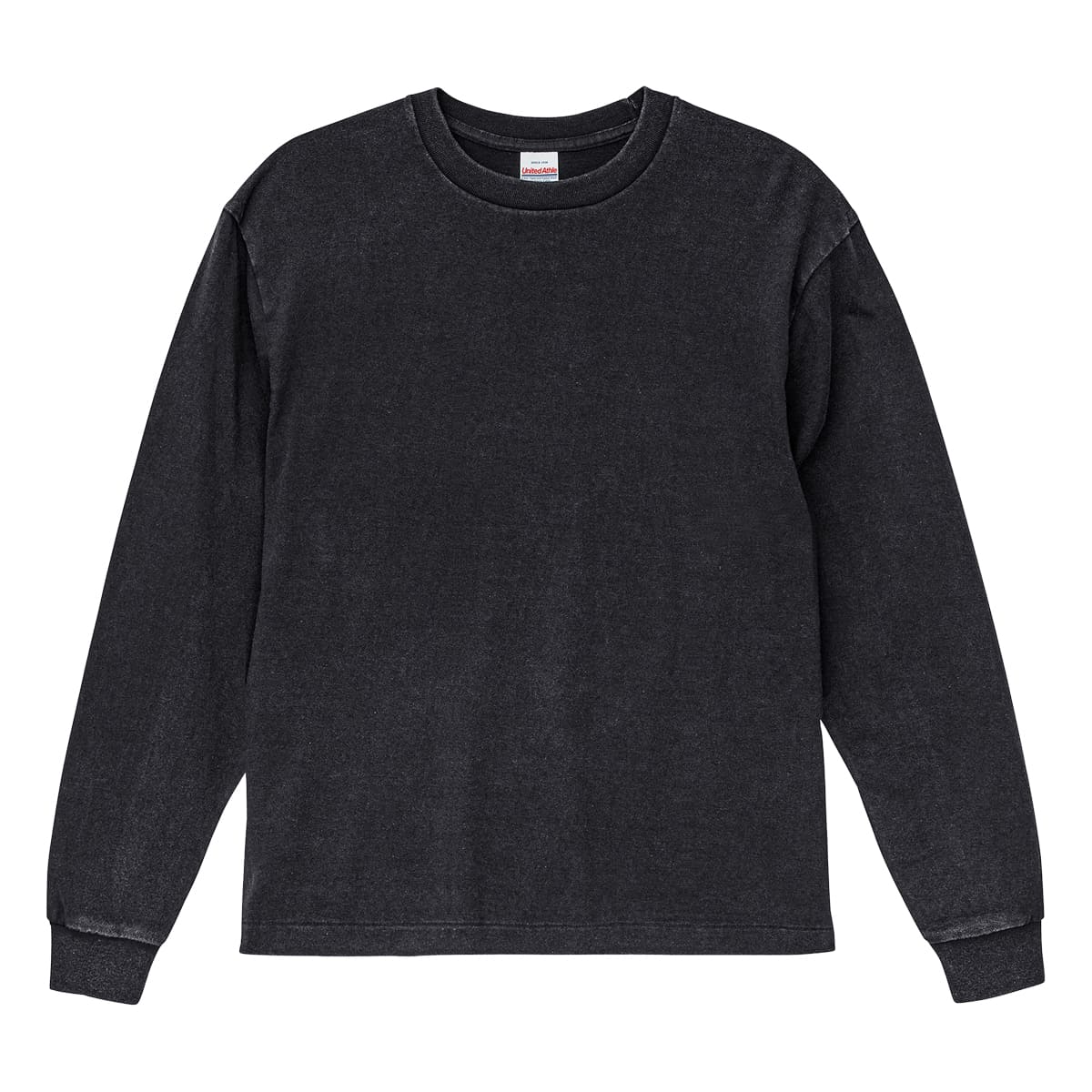 6.2オンス オープンエンド フェードウォッシュ ロングスリーブ Tシャツ（2.1インチリブ） | ビッグサイズ | 1枚 | 4231-01 | フェードブラック