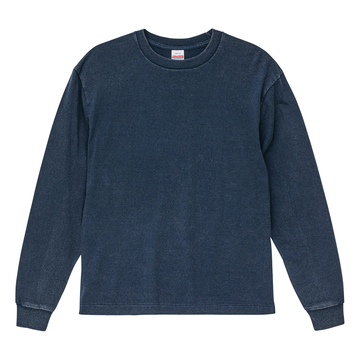 6.2オンス オープンエンド フェードウォッシュ ロングスリーブ Tシャツ（2.1インチリブ） | ビッグサイズ | 1枚 | 4231-01 | フェードネイビー