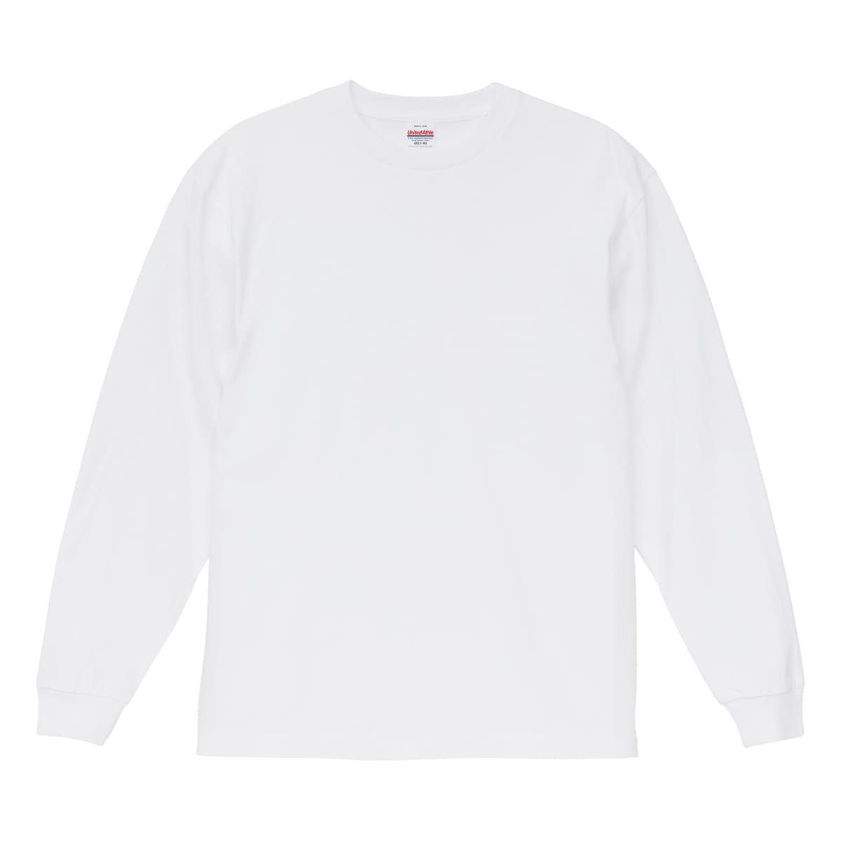 6.0オンス オーセンティック オープンエンド ヘヴィーウェイト ロングスリーブ Tシャツ（2.1インチリブ） | ビッグサイズ | 1枚 | 4511-01 | ホワイト
