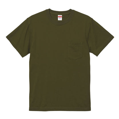 5.6オンス ハイクオリティー Tシャツ(ポケット付) | メンズ | 1枚 | 5006-01 | シティグリーン