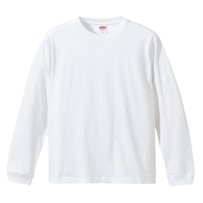 ロングスリーブＴシャツ(1.6インチリブ) | ビッグサイズ | 1枚 | 5011-01 | ホワイト