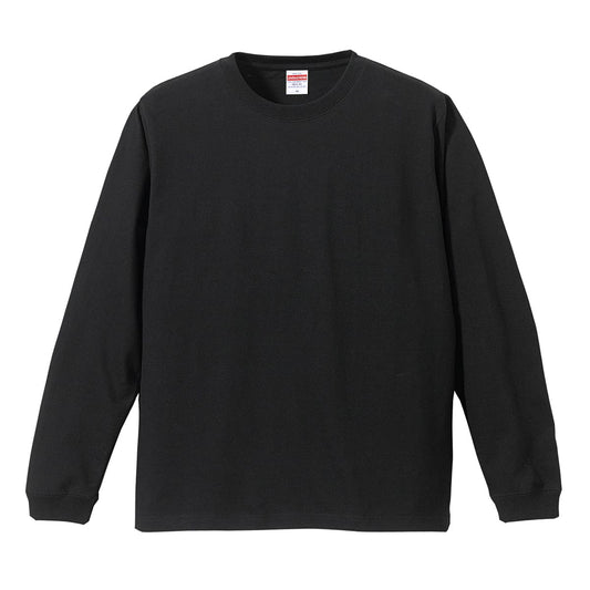 ロングスリーブＴシャツ(1.6インチリブ) | ビッグサイズ | 1枚 | 5011-01 | ブラック