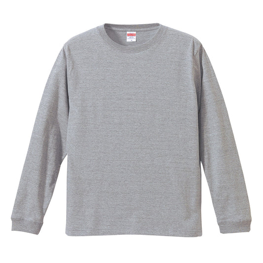ロングスリーブＴシャツ(1.6インチリブ) | メンズ | 1枚 | 5011-01 | ミックスグレー