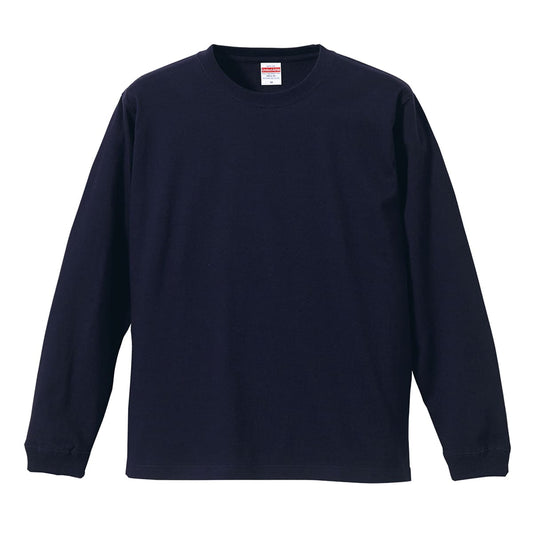 ロングスリーブＴシャツ(1.6インチリブ) | ビッグサイズ | 1枚 | 5011-01 | ネイビー