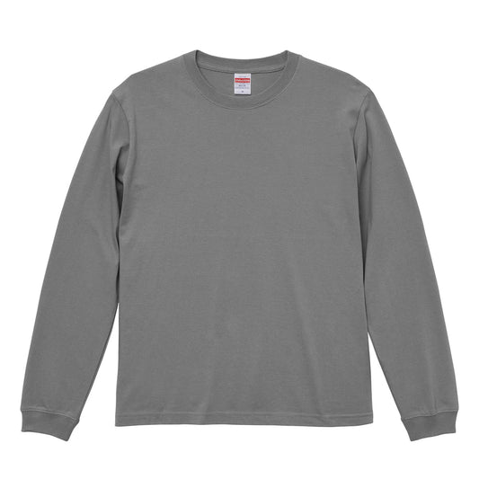 ロングスリーブＴシャツ(1.6インチリブ) | ビッグサイズ | 1枚 | 5011-01 | ストーングレー