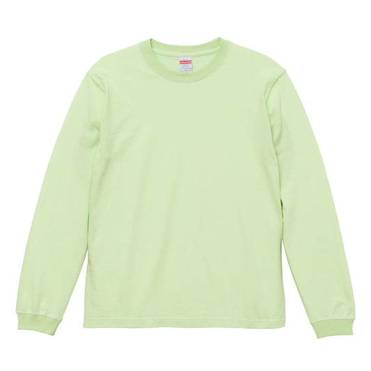 ロングスリーブＴシャツ(1.6インチリブ) | メンズ | 1枚 | 5011-01 | ミルキーライム