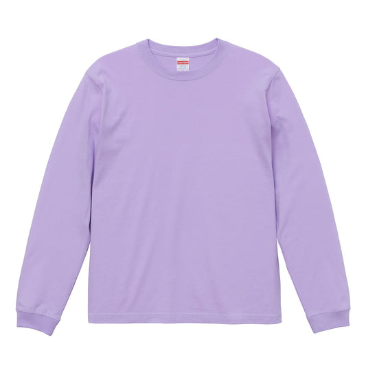 ロングスリーブＴシャツ(1.6インチリブ) | ビッグサイズ | 1枚 | 5011-01 | ライトパープル