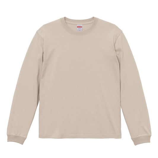 ロングスリーブＴシャツ(1.6インチリブ) | メンズ | 1枚 | 5011-01 | サンドベージュ