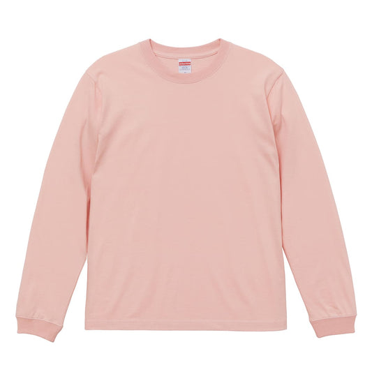 ロングスリーブＴシャツ(1.6インチリブ) | ビッグサイズ | 1枚 | 5011-01 | オフピンク