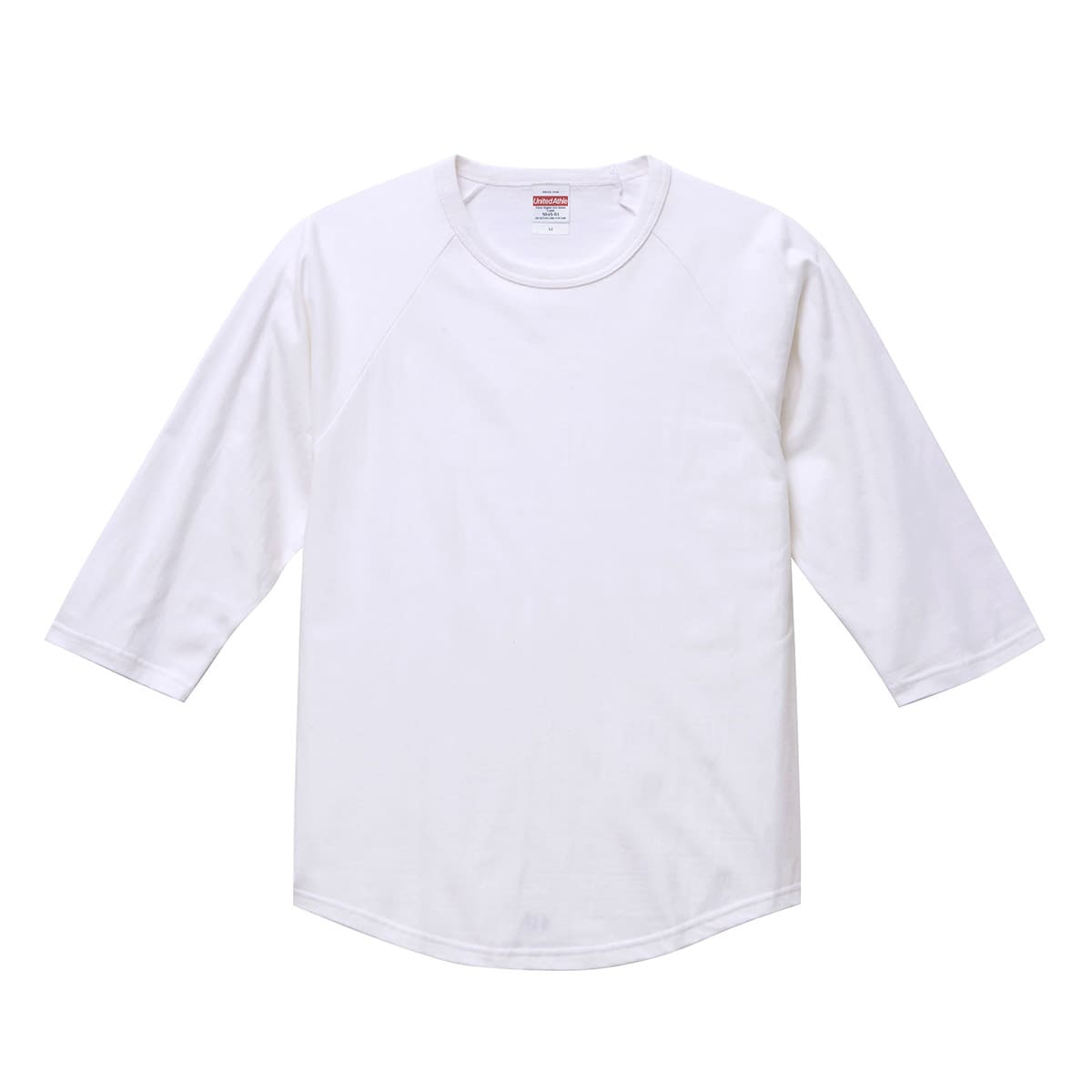 5.6オンス ラグラン3/4スリーブ Tシャツ | メンズ | 1枚 | 5045-01 | ホワイト