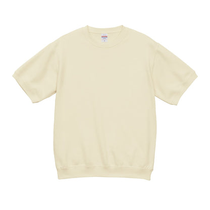 8.2オンス ショートスリーブ スウェット（裏パイル） | メンズ | 1枚 | 5198-01 | ナチュラル