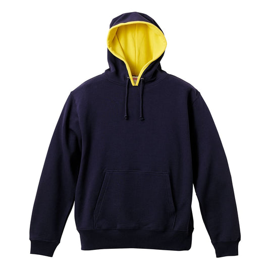 10.0オンス スウェット プルオーバー パーカ (パイル) | ビッグサイズ | 1枚 | 5214-01 | ネイビー/ブレージングイエロー