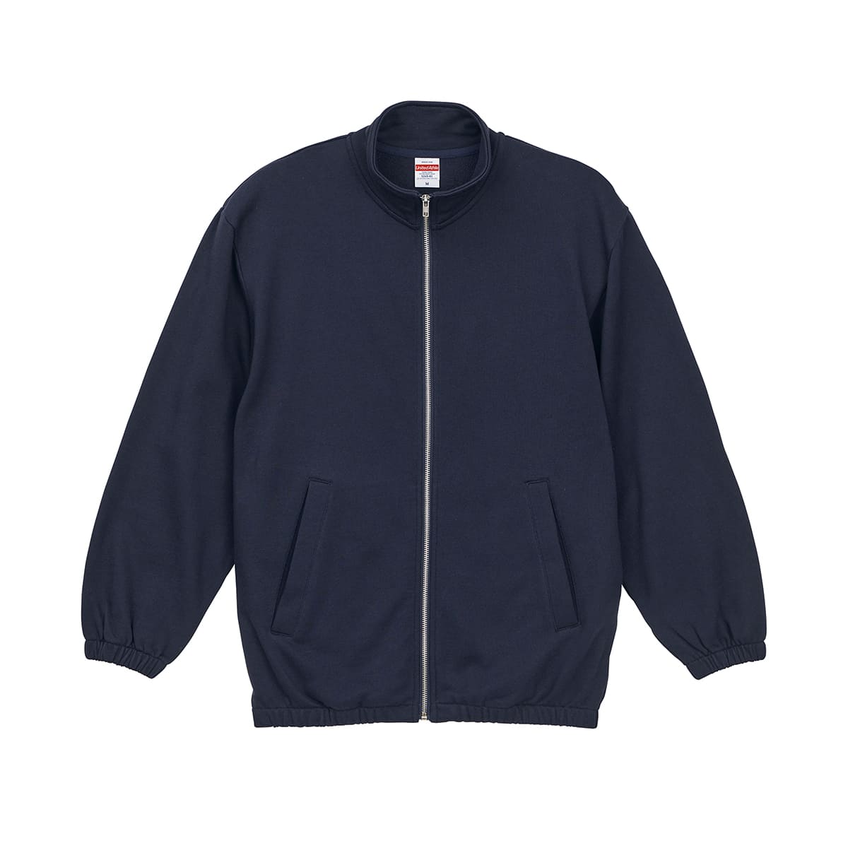 10.0オンス スウェット フルジップ スタンド ジャケット（裏パイル） | ビッグサイズ | 1枚 | 5245-01 | ネイビー