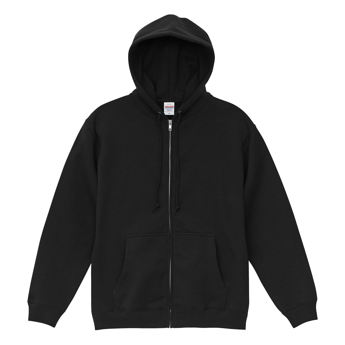 8.3オンス T/C ソフトブレンド スウェット フルジップ パーカ（裏起毛） | メンズ | 1枚 | 5385-01 | ブラック