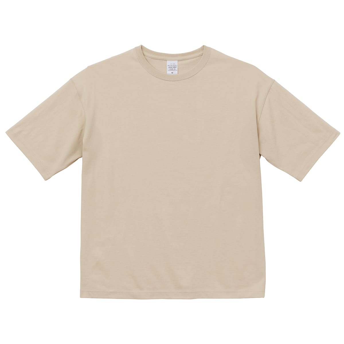 5.6オンス ビッグシルエット Tシャツ | メンズ | 1枚 | 5508-01 | サンドベージュ