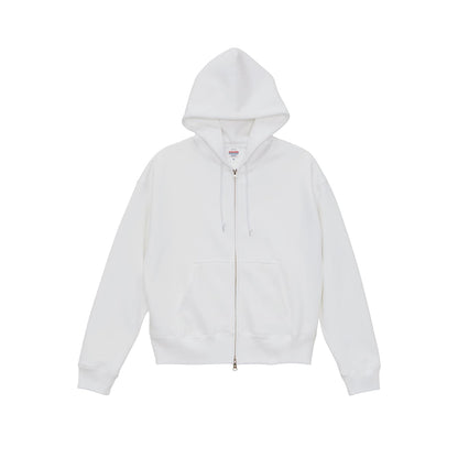 10.0オンス T/C ボックスシルエット スウェット フルジップ パーカ（裏起毛） | メンズ | 1枚 | 5621-01 | ホワイト