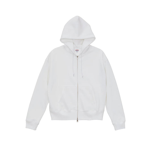 10.0オンス T/C ボックスシルエット スウェット フルジップ パーカ（裏起毛） | メンズ | 1枚 | 5621-01 | ホワイト