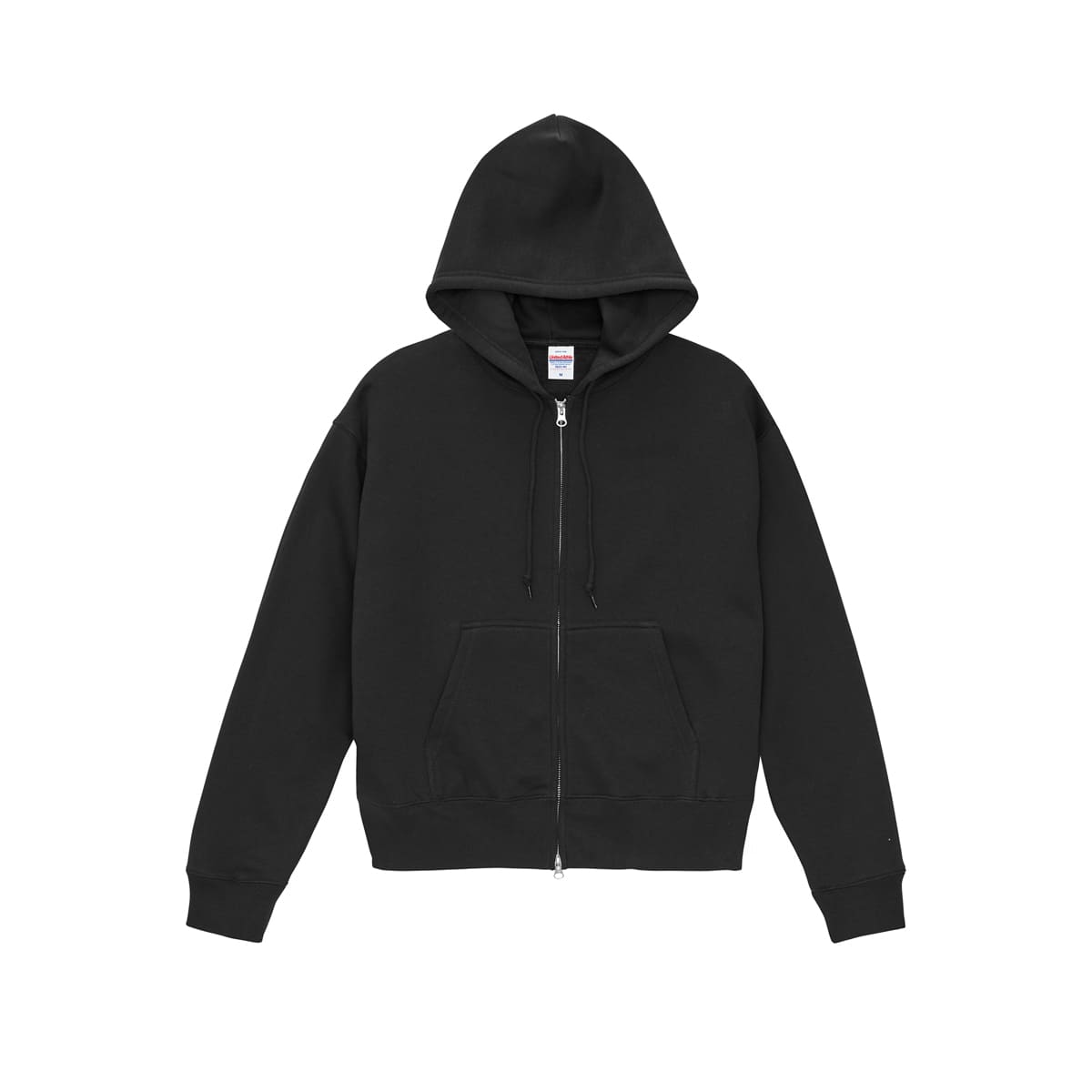 10.0オンス T/C ボックスシルエット スウェット フルジップ パーカ（裏起毛） | メンズ | 1枚 | 5621-01 | ブラック