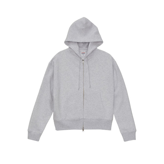 10.0オンス T/C ボックスシルエット スウェット フルジップ パーカ（裏起毛） | メンズ | 1枚 | 5621-01 | アッシュ