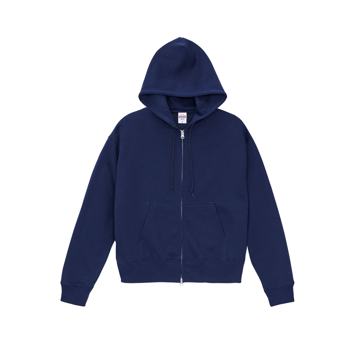 10.0オンス T/C ボックスシルエット スウェット フルジップ パーカ（裏起毛） | メンズ | 1枚 | 5621-01 | ネイビー