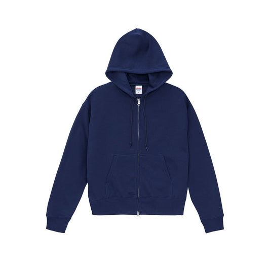 10.0オンス T/C ボックスシルエット スウェット フルジップ パーカ（裏起毛） | メンズ | 1枚 | 5621-01 | ネイビー